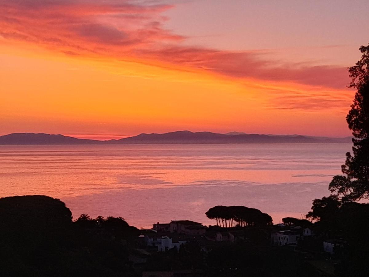 Villa Gualdo Piscina Vista Mare Capoliveri  Bagian luar foto
