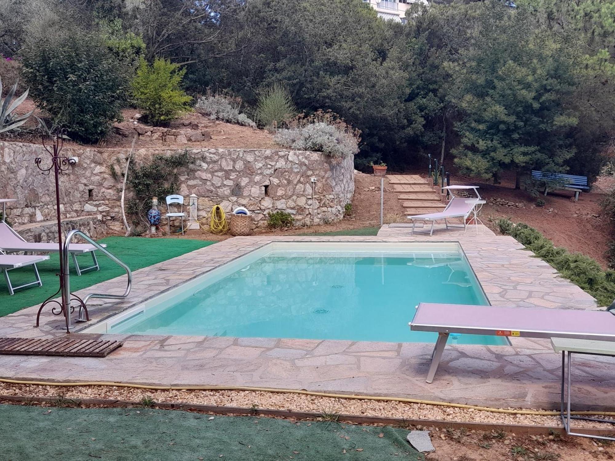 Villa Gualdo Piscina Vista Mare Capoliveri  Bagian luar foto